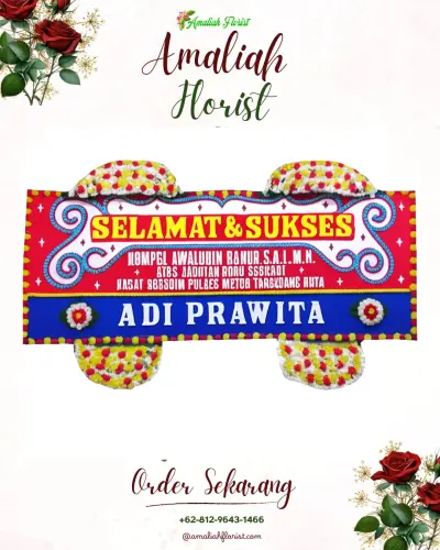 Karangan Bunga Ucapan Selamat di Cikawao